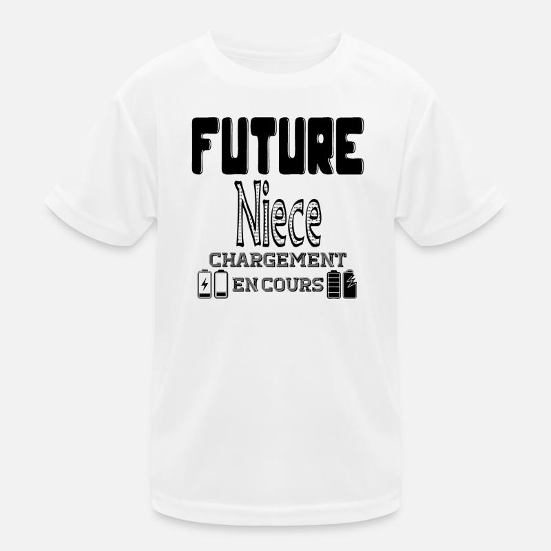 Future Niece Loading In Progress Kids Functional T-Shirt