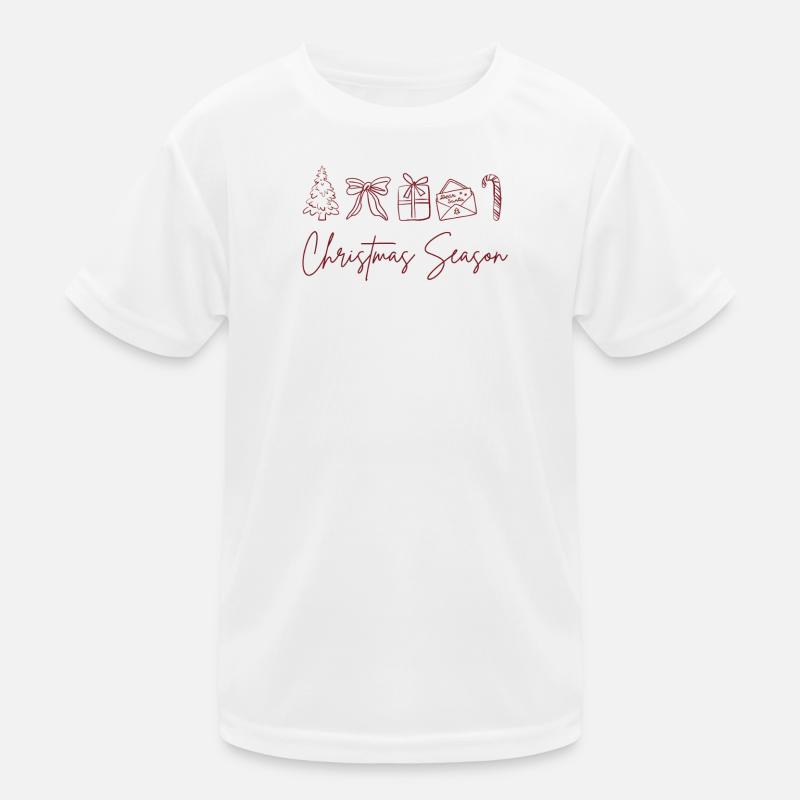 Période de Noël T-shirt sport Enfant