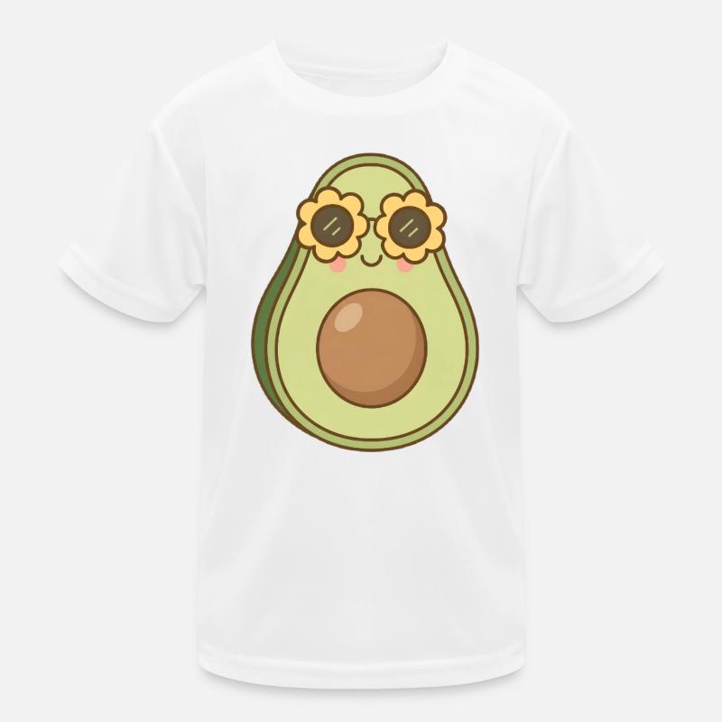Avocado Kinder Funktions-T-Shirt
