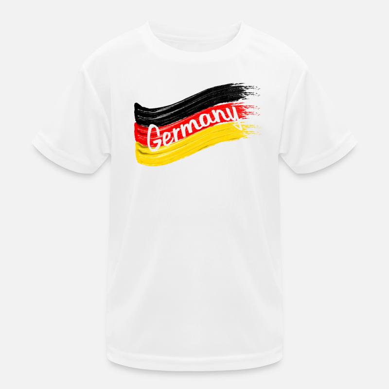 Drapeau allemand T-shirt sport Enfant
