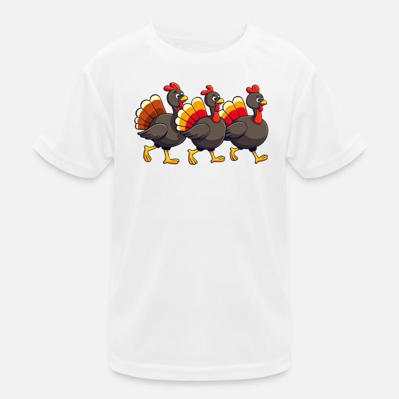 Bébé dinde de Thanksgiving T-shirt sport Enfant