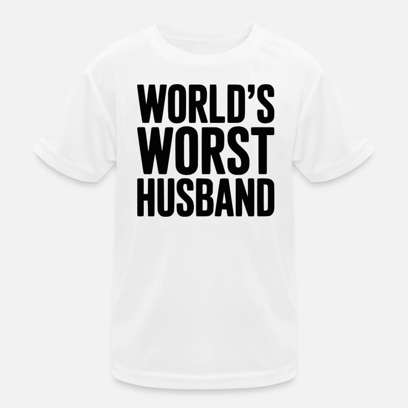 Der schlimmste Ehemann der Welt Kinder Funktions-T-Shirt
