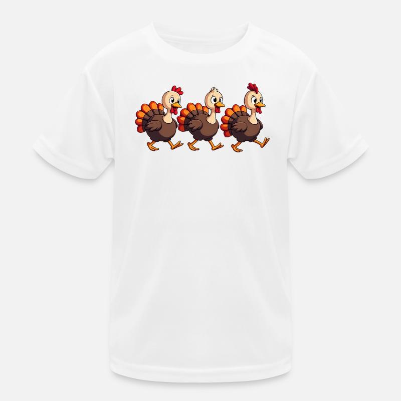 Bébé dinde de Thanksgiving T-shirt sport Enfant