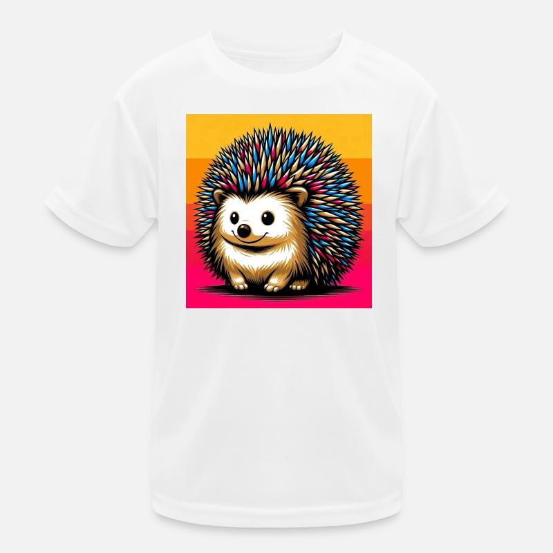 Igel Kinder Funktions-T-Shirt