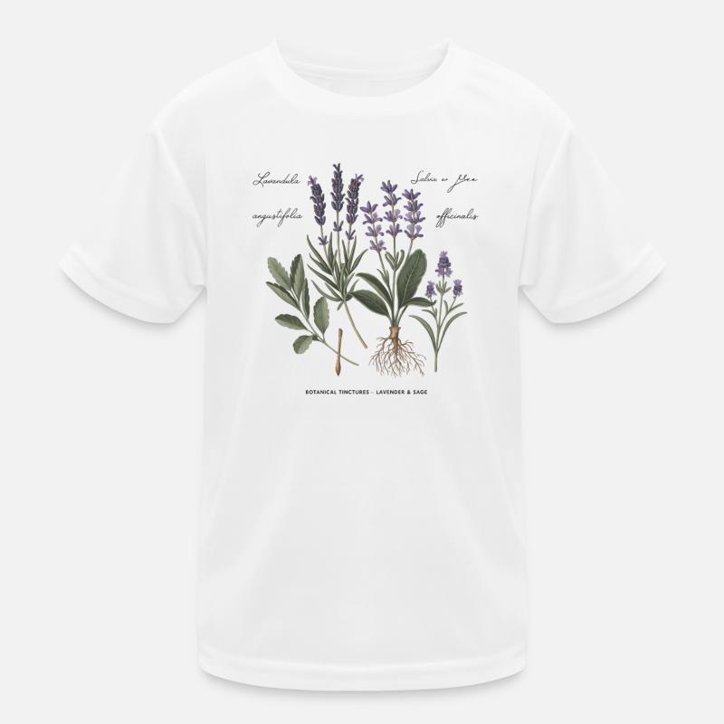 Botanical Medicinal Herbs Kids Functional T-Shirt