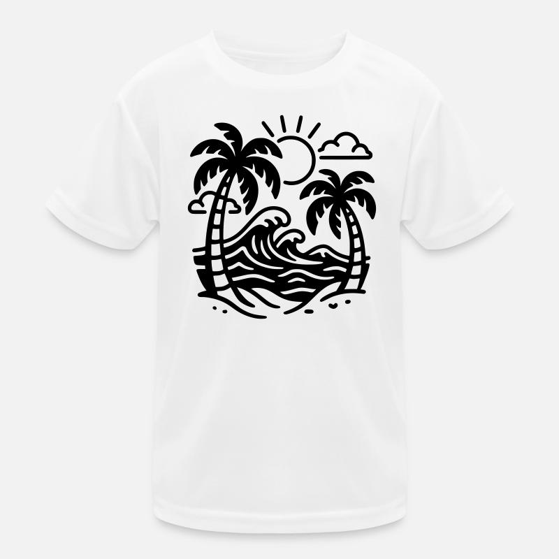 Urlaub Kinder Funktions-T-Shirt