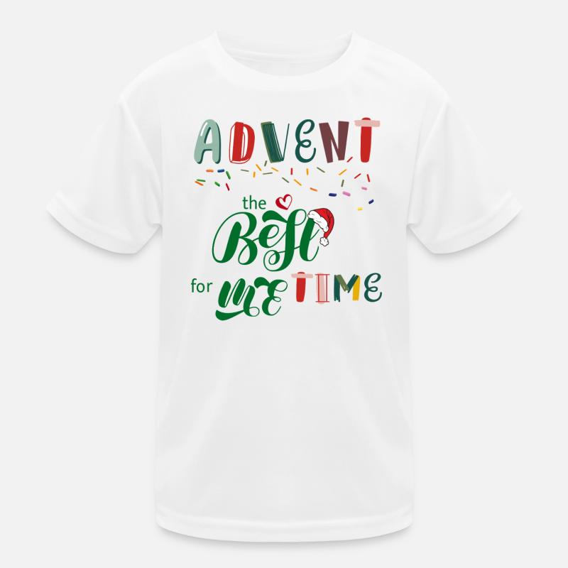 Advent Die Beste Zeit Kinder Funktions-T-Shirt