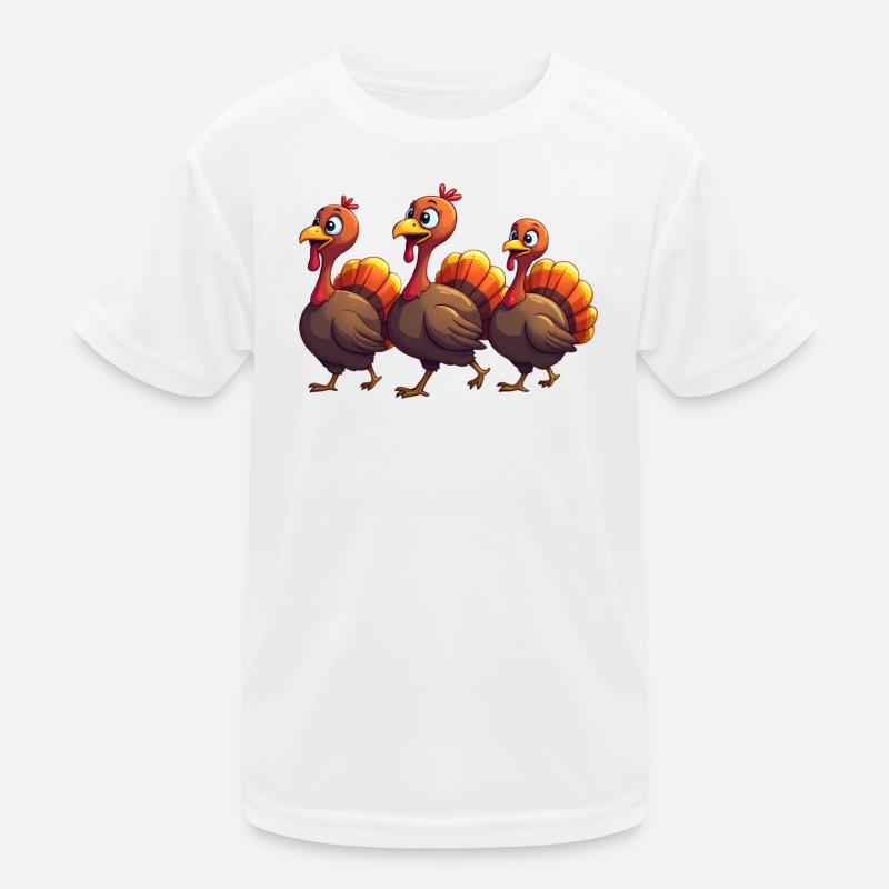 Bébé dinde de Thanksgiving T-shirt sport Enfant