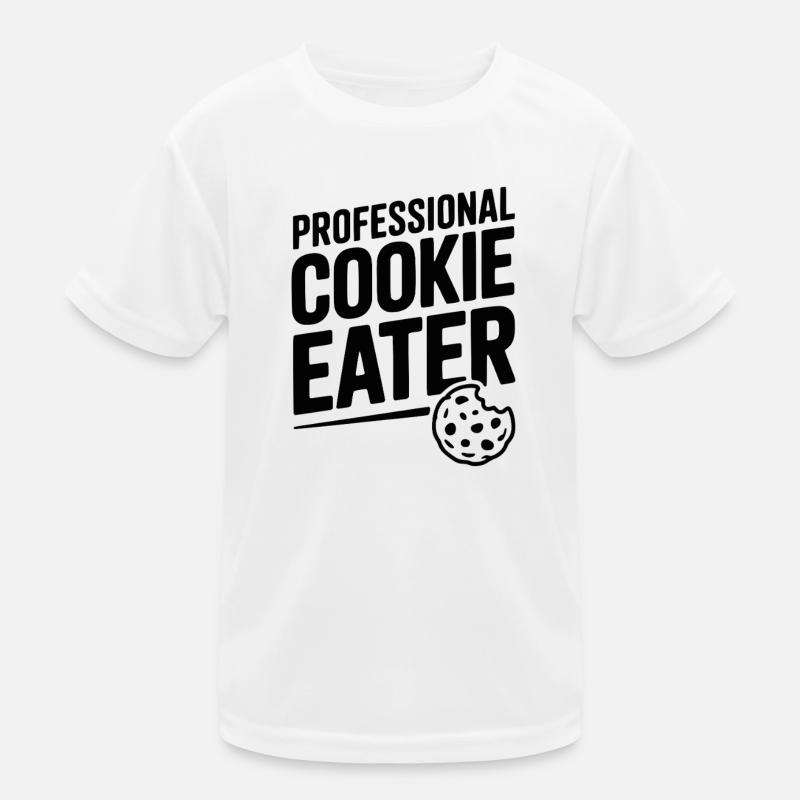Professional Cookie Eater Kids Functional T-Shirt