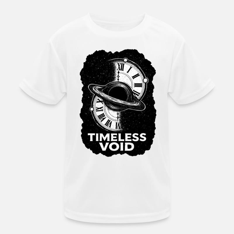 TIMELESS VOID – Das schwarze Loch der Zeit Kinder Funktions-T-Shirt