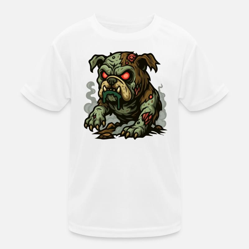Bouledogue mort-vivant T-shirt sport Enfant