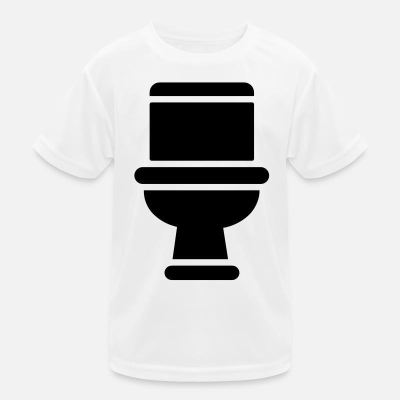 Toilette Kinder Funktions-T-Shirt