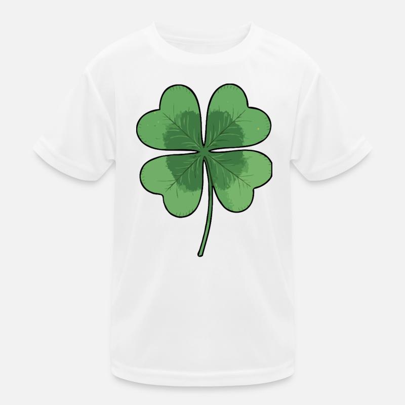 Trèfle à quatre feuilles T-shirt sport Enfant