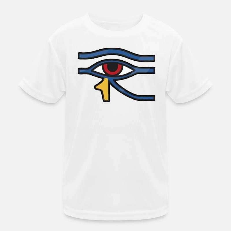 Oeil d’Horus Ligne Bleue T-shirt sport Enfant