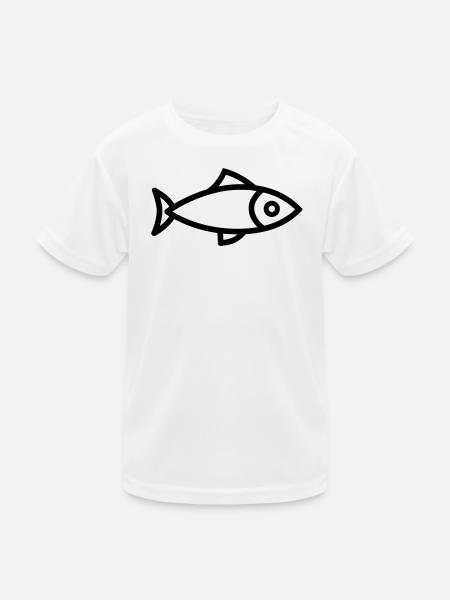 Hering - Kinder Funktions-T-Shirt - Weiß - Vorne