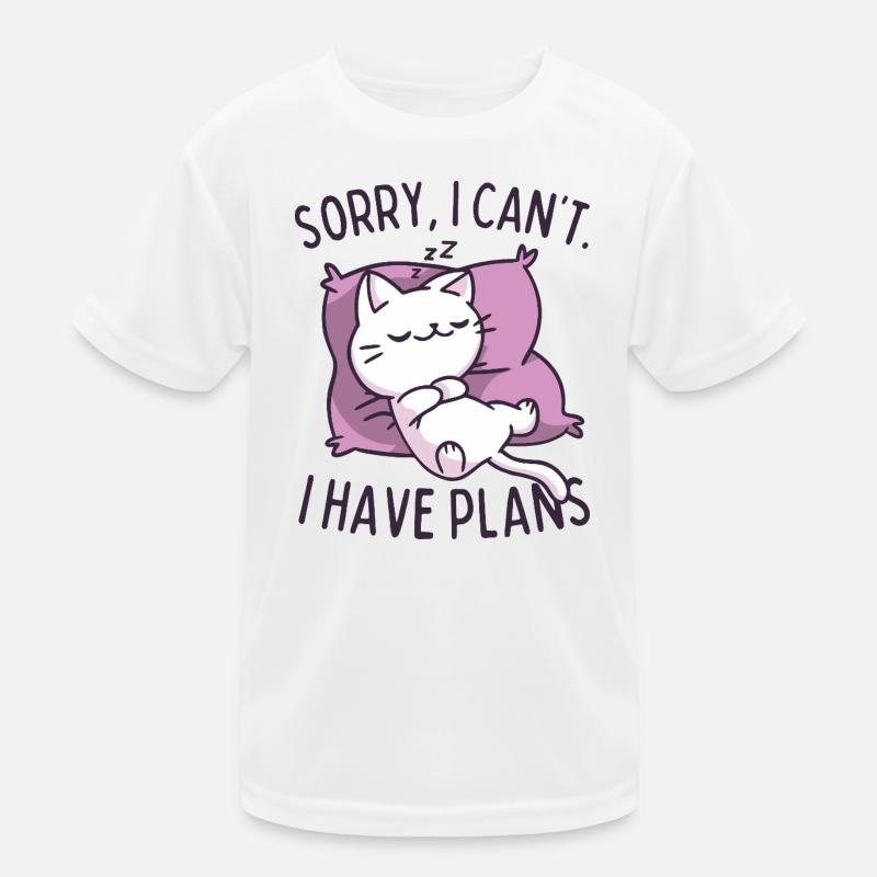 Sorry I Have Plans Kids Functional T-Shirt