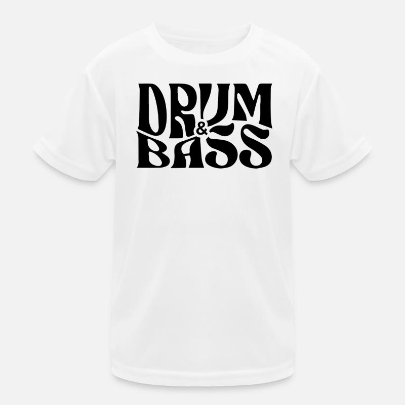 Conception de logo Drum and Bass T-shirt sport Enfant
