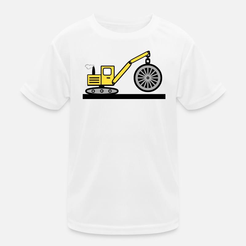 Excavatrice T-shirt sport Enfant