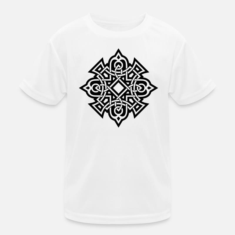 Celtic Pattern Kids Functional T-Shirt