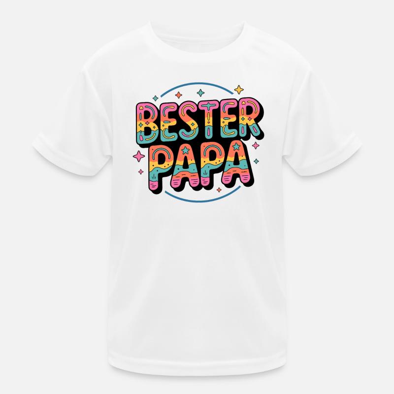 Meilleur papa T-shirt sport Enfant