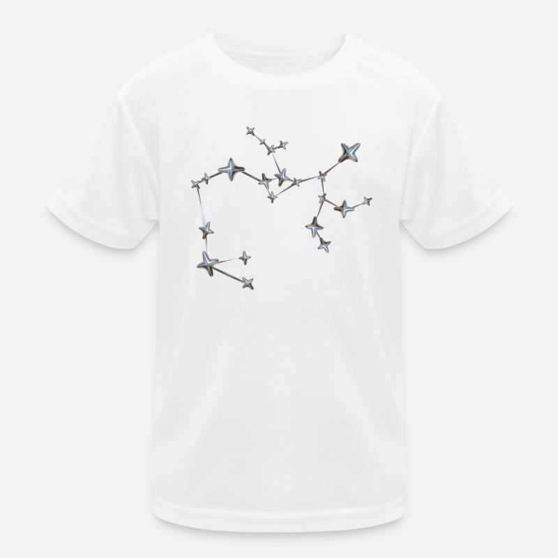 Chain Star Constellation Kids Functional T-Shirt