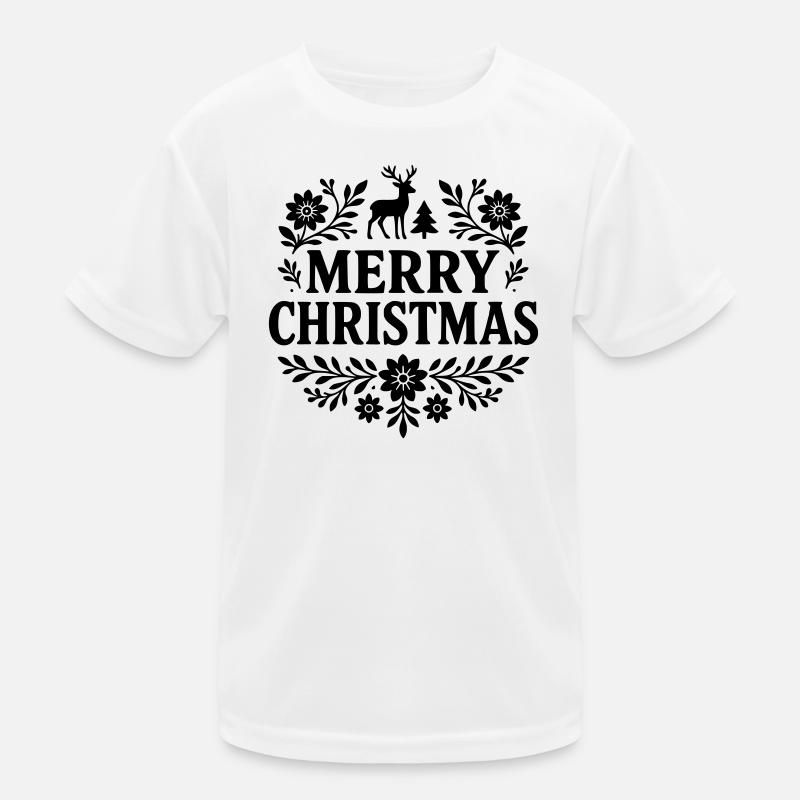 weihnachten Kinder Funktions-T-Shirt