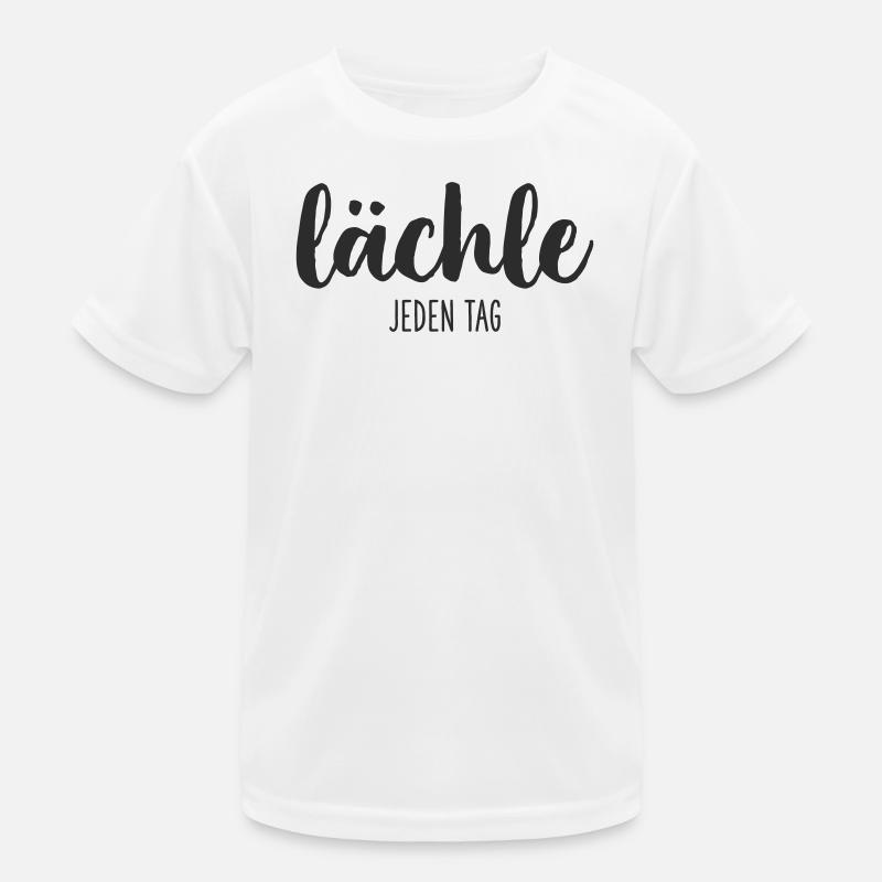 lächle JEDEN TAG Kinder Funktions-T-Shirt