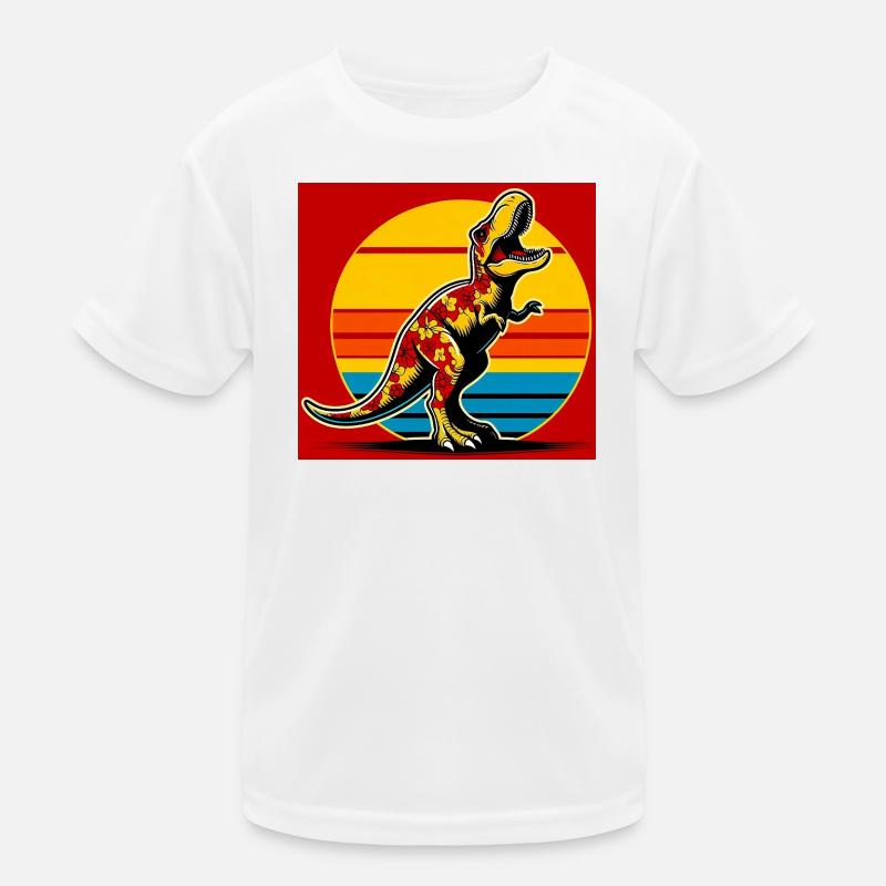 Dinosaurier Kinder Funktions-T-Shirt