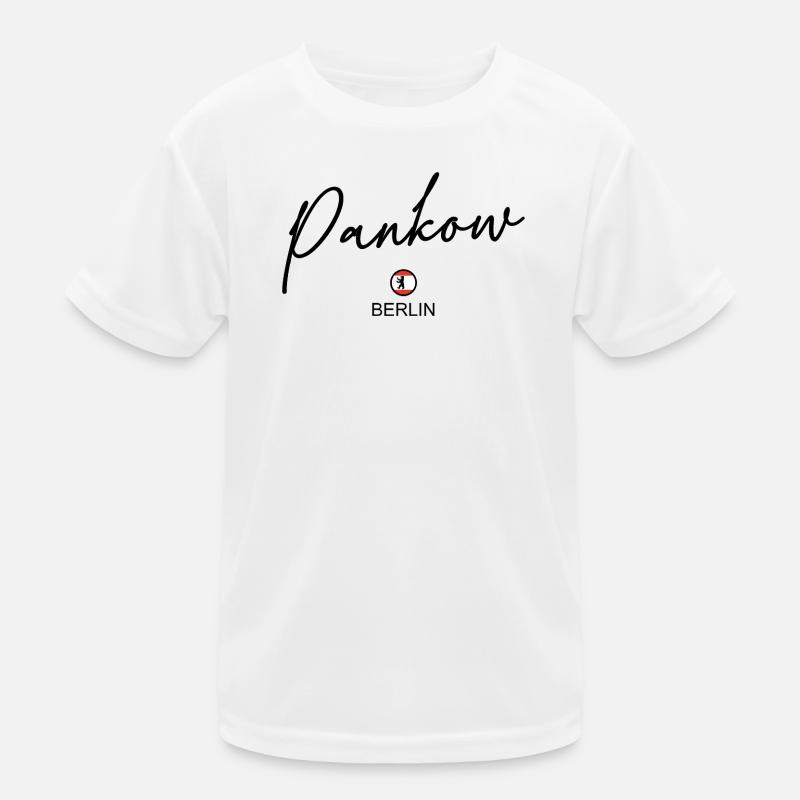 Pankow - Drapeau de Berlin - Ours de Berlin - Berlinerin T-shirt sport Enfant