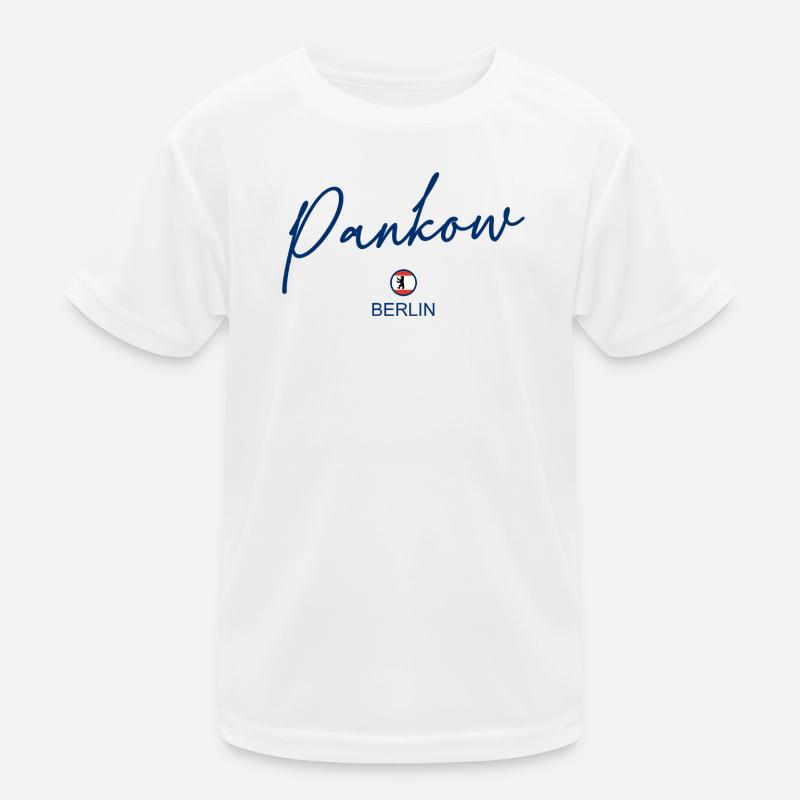 Pankow - Drapeau de Berlin - Ours de Berlin - Berlinerin T-shirt sport Enfant