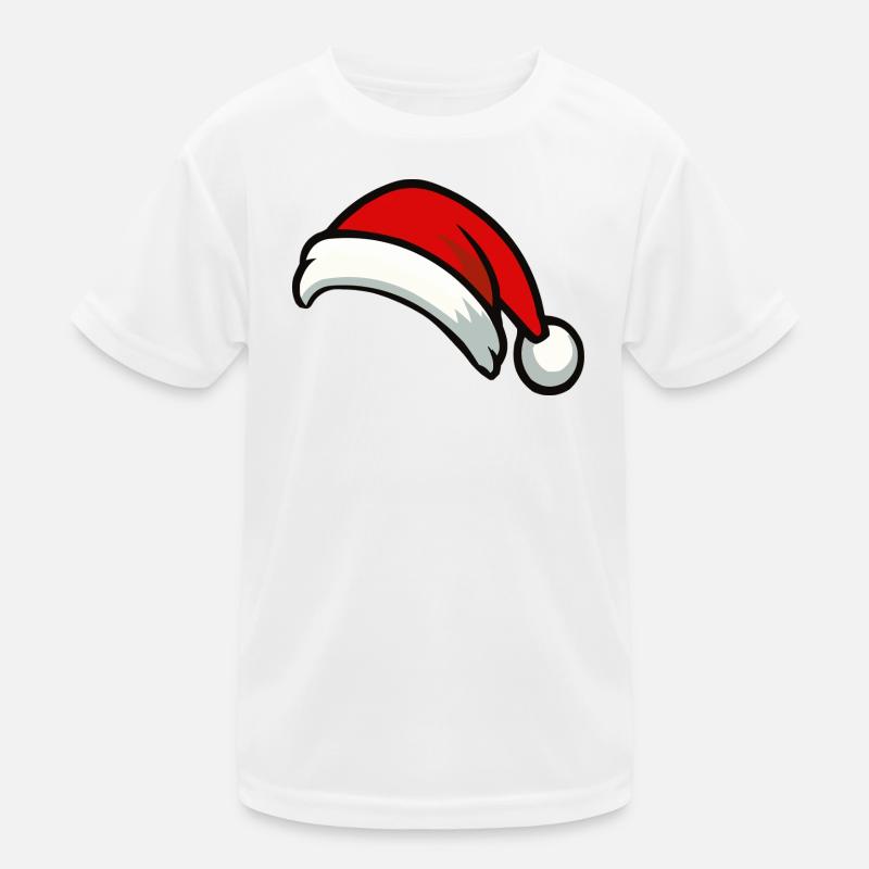 Santa Hut Graphic Kinder Funktions-T-Shirt