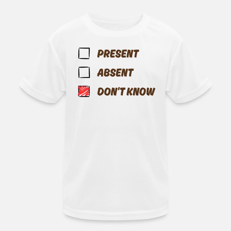 Don't know Kids Functional T-Shirt