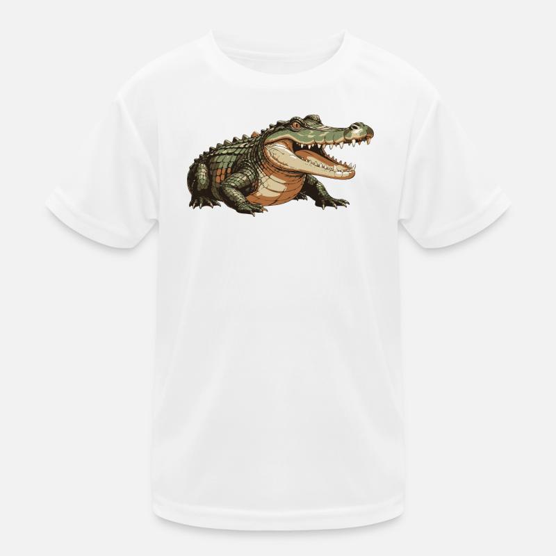 Crocodile2 Kids Functional T-Shirt