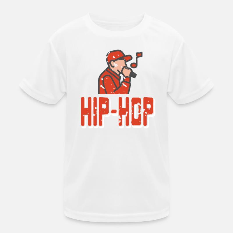 Urban Flow Expression Microphone Freestyle Kinder Funktions-T-Shirt