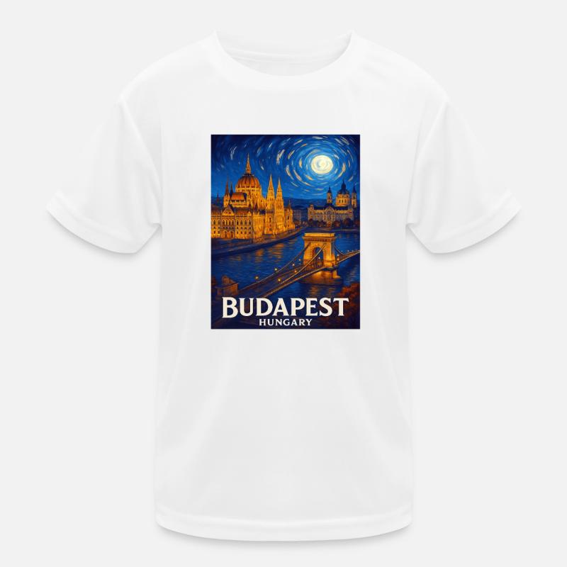 Budapest Ungarn Kinder Funktions-T-Shirt