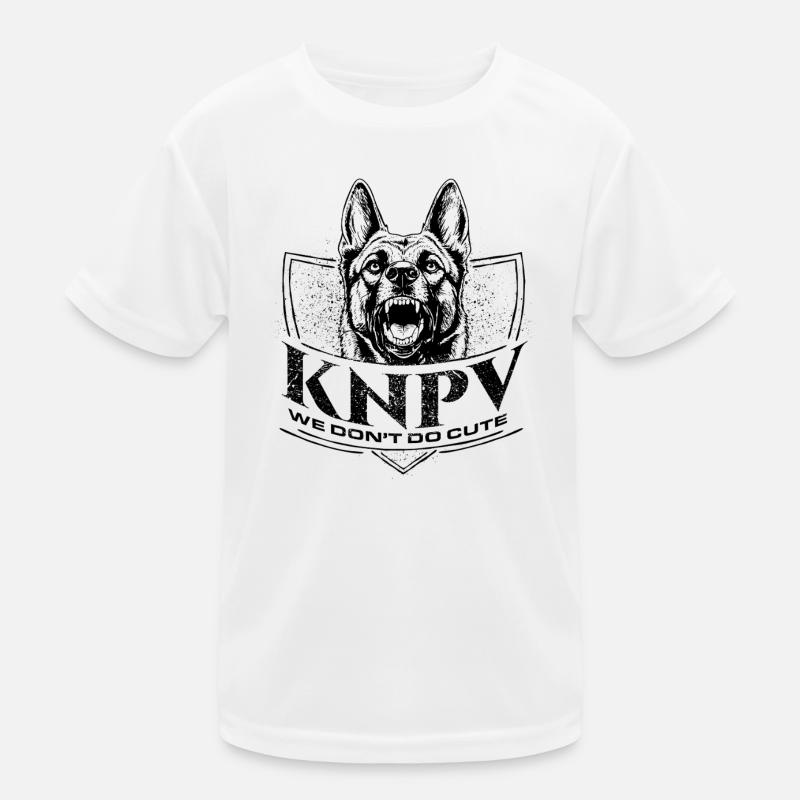 KNPV Working Dog Training  Kids Functional T-Shirt