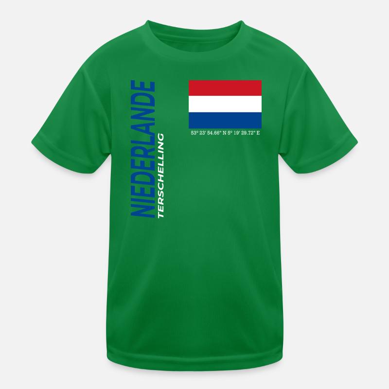 Terschelling Kinder Funktions-T-Shirt