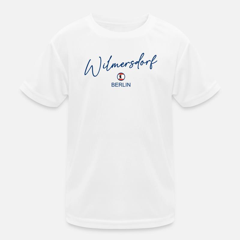 Wilmersdorf - Drapeau de Berlin - Ours de Berlin T-shirt sport Enfant