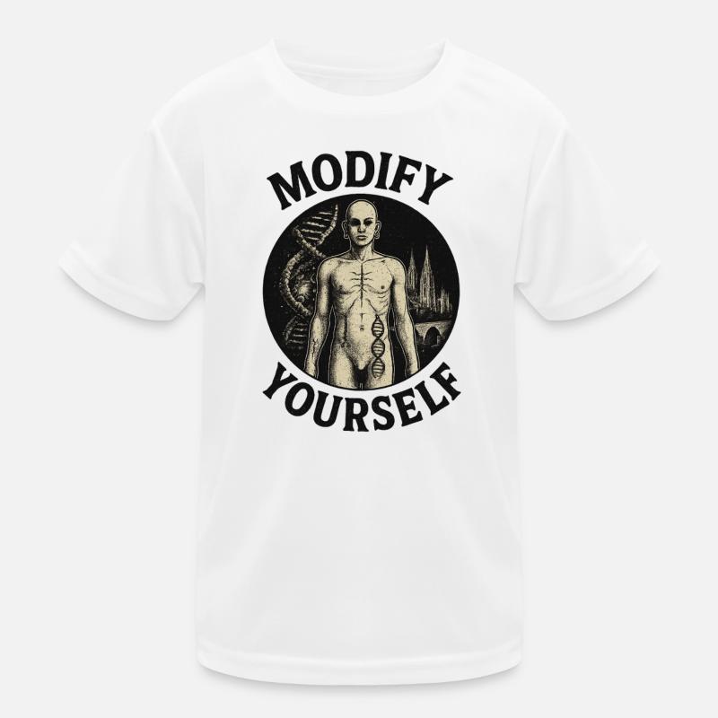 Modifiziere Dich Selbst Kinder Funktions-T-Shirt