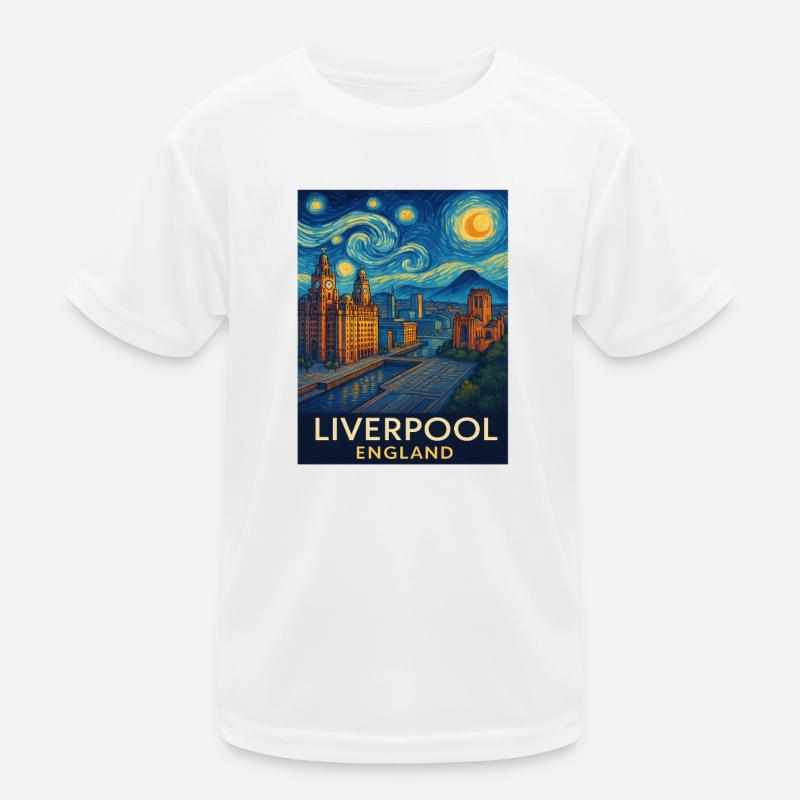 Liverpool, Angleterre T-shirt sport Enfant