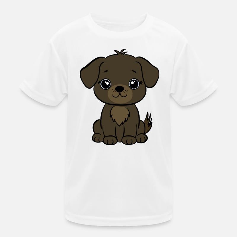 Chien T-shirt sport Enfant
