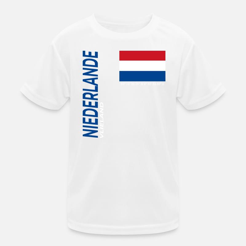 Vlieland Kinder Funktions-T-Shirt