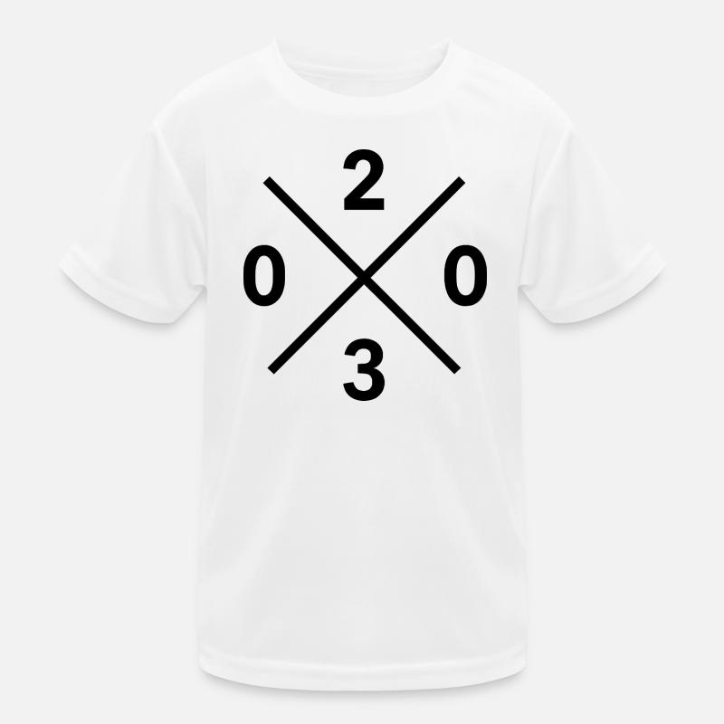 Code numérotant 0203 Duisburg Ruhrpott Merch Pullover Shirt T-shirt sport Enfant