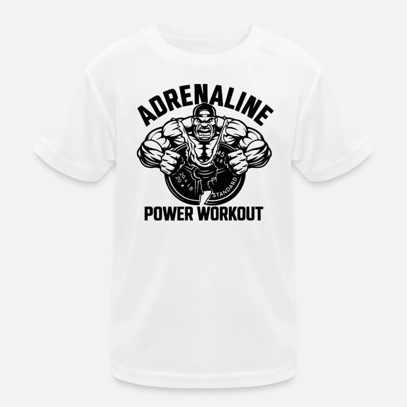 Adrenalin Power Workout Kinder Funktions-T-Shirt