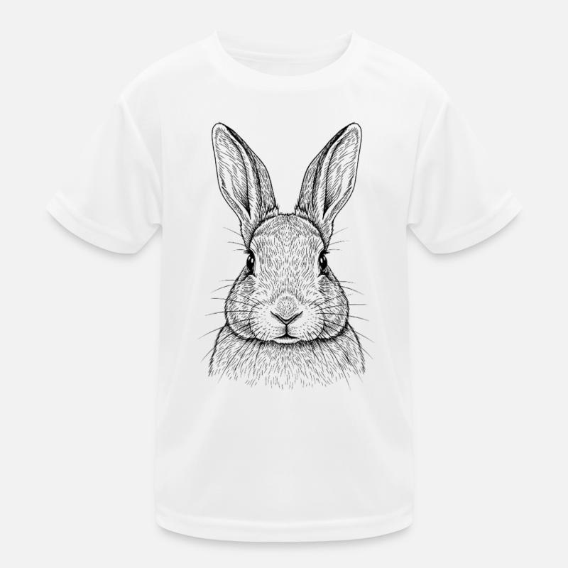 Rabbit Bunny Kids Functional T-Shirt