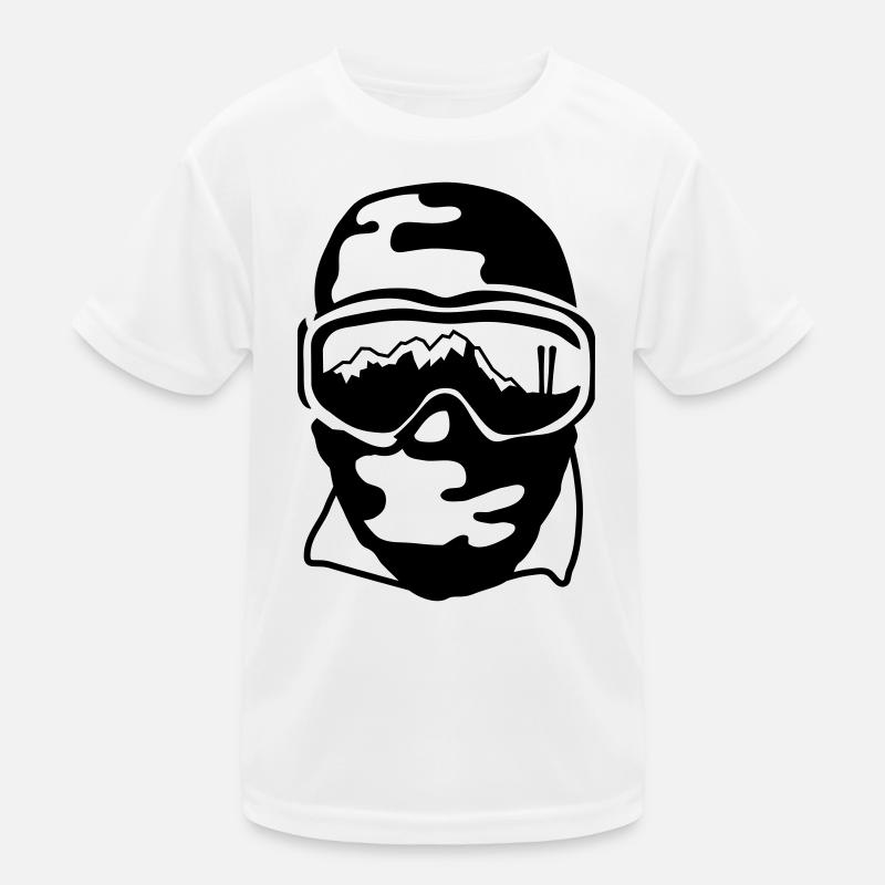 Skibrille Kinder Funktions-T-Shirt