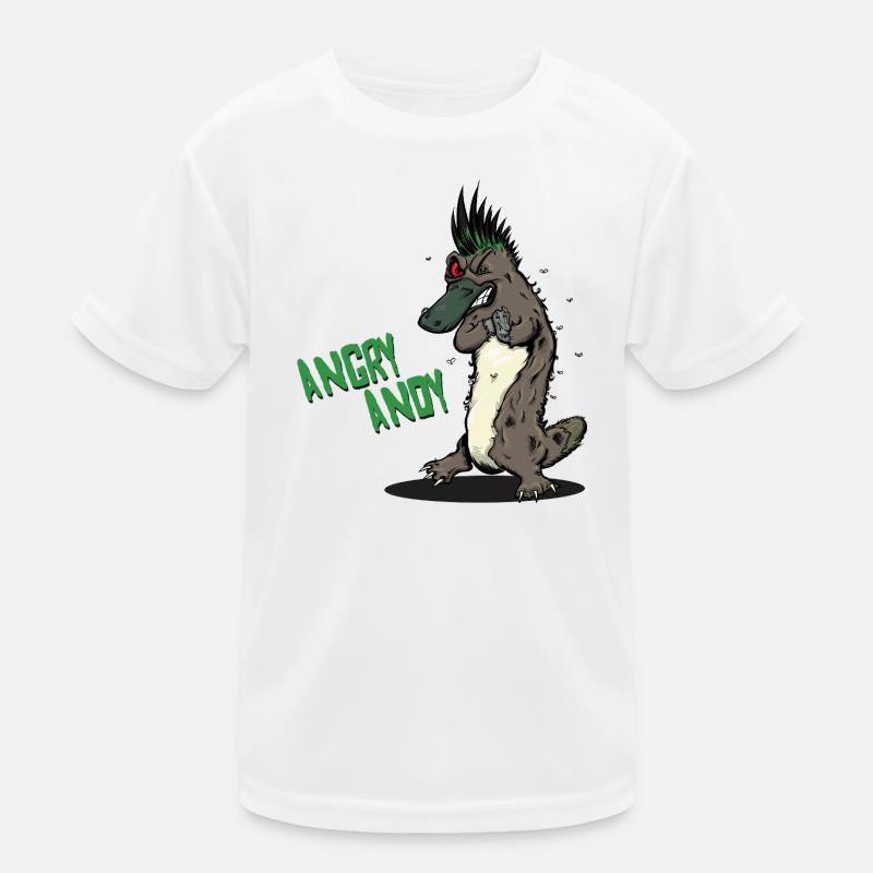 Andy en colère - Ornithorynque T-shirt sport Enfant