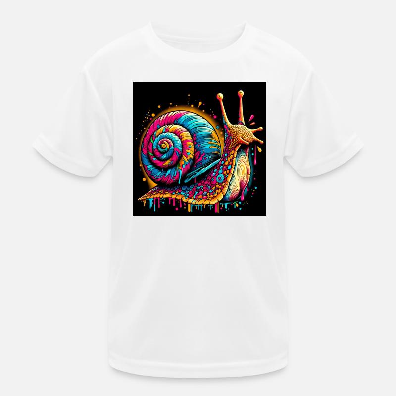 Escargot T-shirt sport Enfant