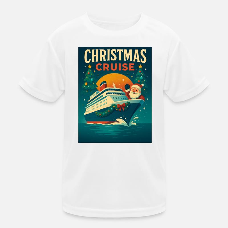 Croisière de Noël T-shirt sport Enfant