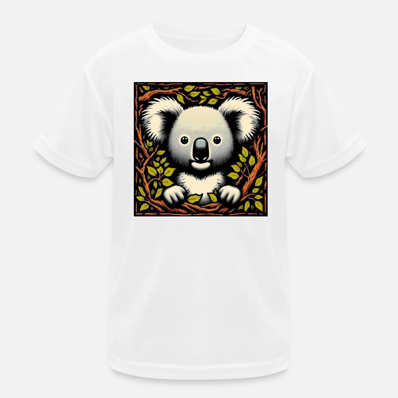 Koala Kinder Funktions-T-Shirt